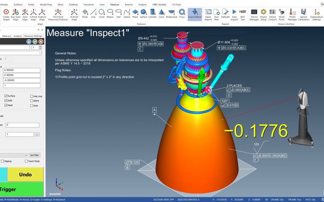 MBD for Polygonal Meshes Supports Intelligent Inspection